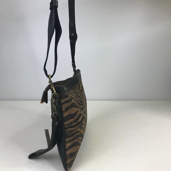 Vaan Leather Tiger Remnants Xbody NWT - Picture 2 of 8